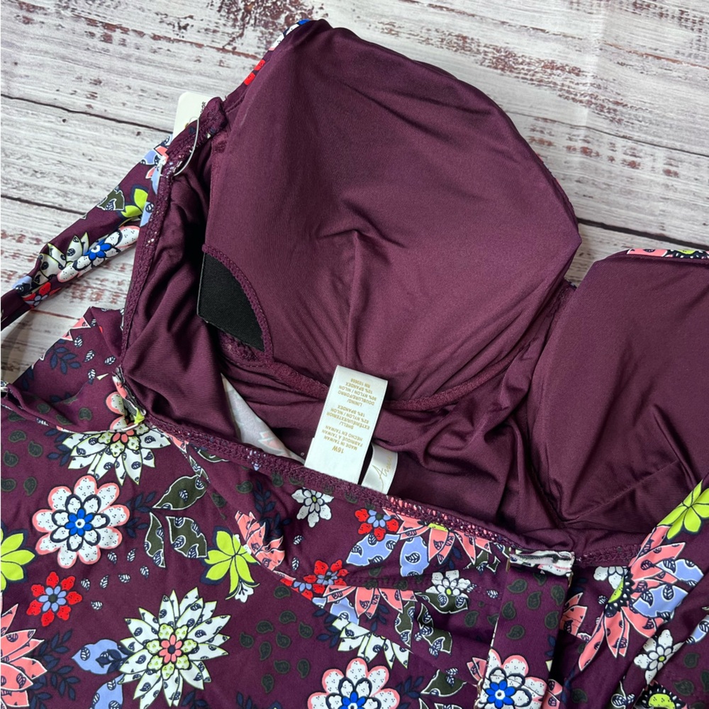 Anne Cole Tankini Swim Top - Picture 4 of 5